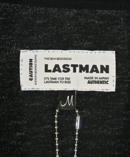 LASTMAN（ラストマン）Tシャツ・カットソー 黒 サイズ:M メンズ/2200696794124