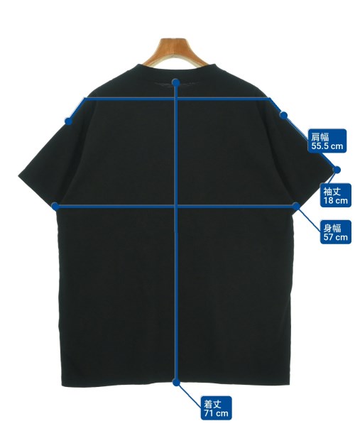 LASTMAN（ラストマン）Tシャツ・カットソー 黒 サイズ:M メンズ/2200696794124