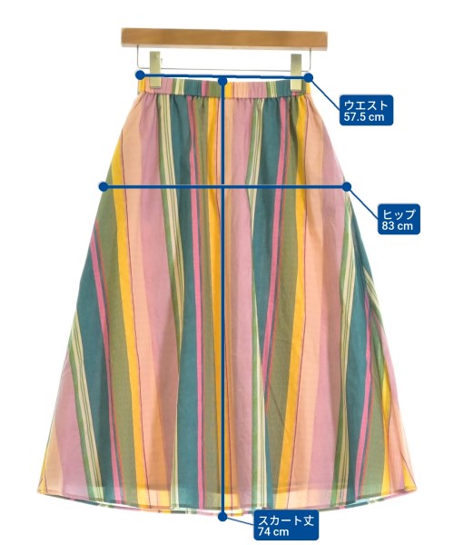 Liliane Burty ECLAT（リリアンビューティエクラ）ロング・マキシ丈スカート ピンク サイズ:S レディース/2200605322073