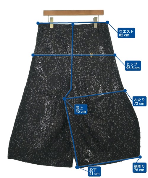 NAM（ナム）クロップドパンツ 黒 サイズ:2(M位) メンズ/2200661745014