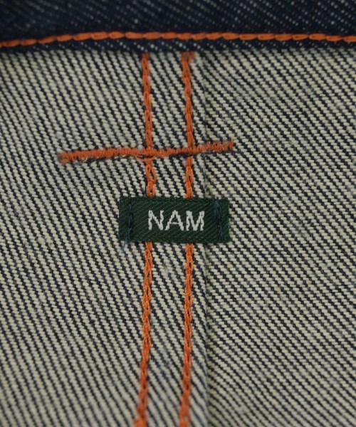 NAM（ナム）デニムパンツ 紺 サイズ:2(M位) メンズ/2200704056077