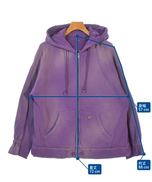 NAM（ナム）パーカー 紫 サイズ:-(M位) メンズ/2200669828030