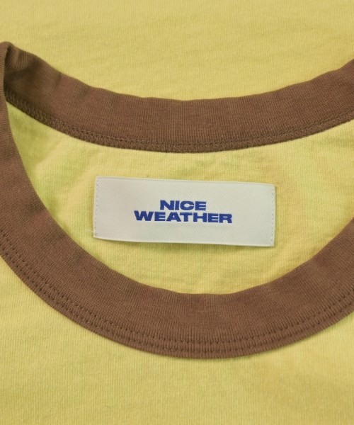 NICE WEATHER（ナイスウェザー）Tシャツ・カットソー 黄 サイズ:L メンズ/2200616989036