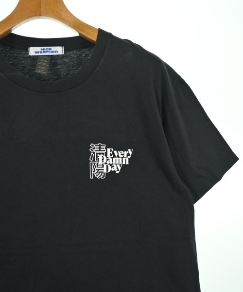 NICE WEATHER（ナイスウェザー）Tシャツ・カットソー 黒 サイズ:L メンズ/2200695027049