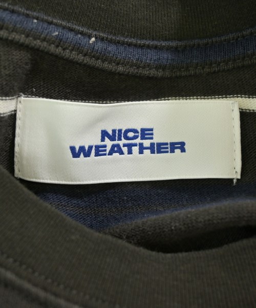 NICE WEATHER（ナイスウェザー）Tシャツ・カットソー カーキ サイズ:XS メンズ/2200701388058