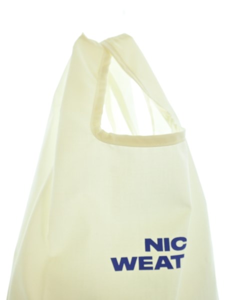 NICE WEATHER（ナイスウェザー）トートバッグ 白 サイズ:- メンズ/2200657984151