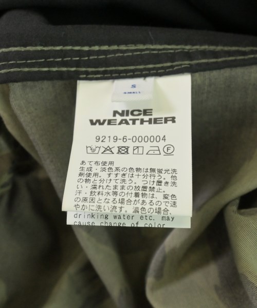 NICE WEATHER（ナイスウェザー）ショートパンツ カーキ サイズ:S メンズ/2200715286012
