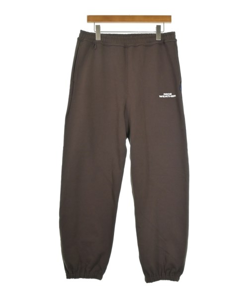 NICE WEATHER(ナイスウェザー)スウェットパンツ 茶 サイズ:M/2200703057020