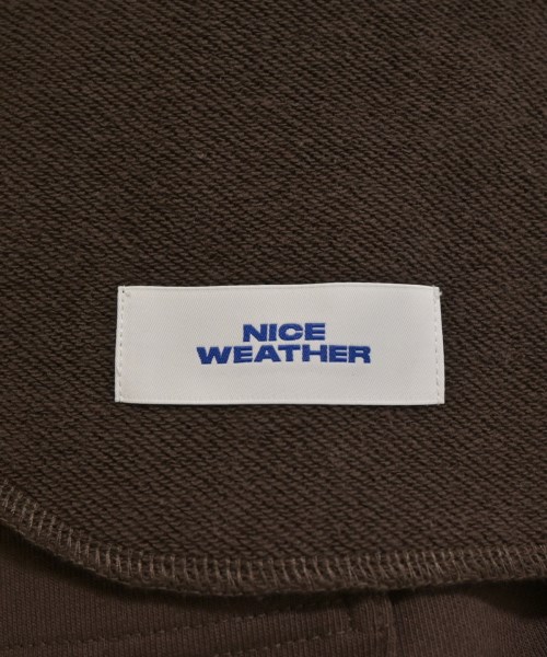 NICE WEATHER（ナイスウェザー）スウェットパンツ 茶 サイズ:M メンズ/2200703057020