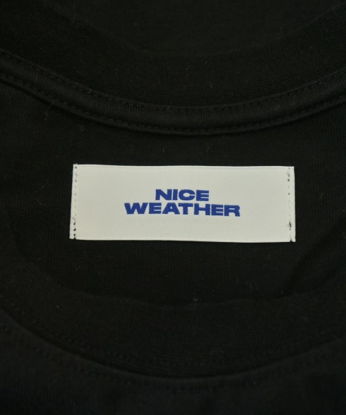 NICE WEATHER（ナイスウェザー）Tシャツ・カットソー 黒 サイズ:L メンズ/2200689432064