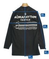 NOMARHYTHM TEXTILE（ノーマリズムテキスタイル）Tシャツ・カットソー 黒 サイズ:S レディース/2200718236175