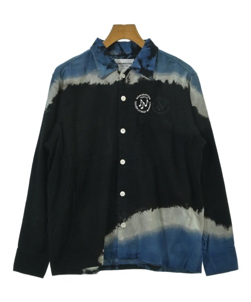 NOMARHYTHM TEXTILE(ノーマリズムテキスタイル)カジュアルシャツ 黒 サイズ:M/2200665714092