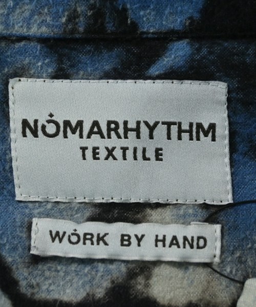 NOMARHYTHM TEXTILE（ノーマリズムテキスタイル）カジュアルシャツ 黒 サイズ:M メンズ/2200665714092
