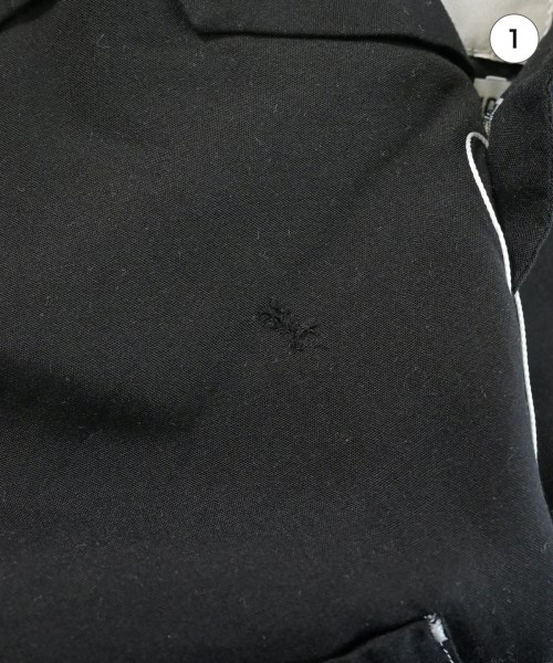 NOMARHYTHM TEXTILE（ノーマリズムテキスタイル）カジュアルシャツ 黒 サイズ:4(XL位) メンズ/2200635169099