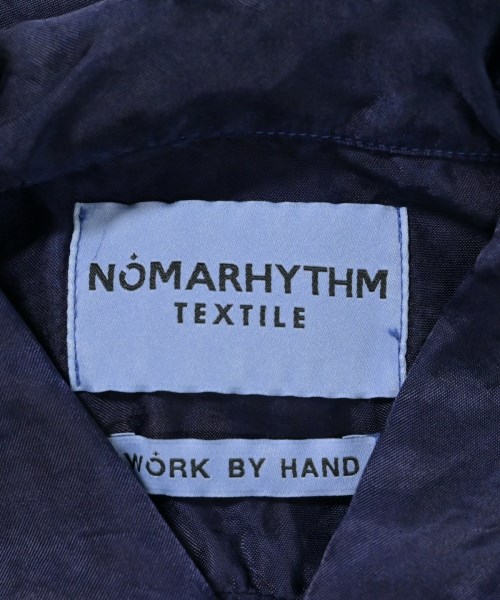 NOMARHYTHM TEXTILE（ノーマリズムテキスタイル）カジュアルシャツ 紺 サイズ:F メンズ/2200724586028