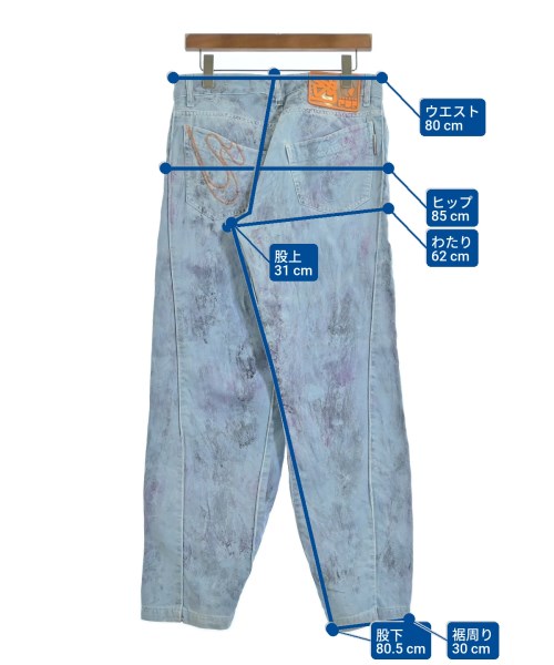 PDF（ピーディーエフ）デニムパンツ 青 サイズ:30(M位) メンズ/2200672861062