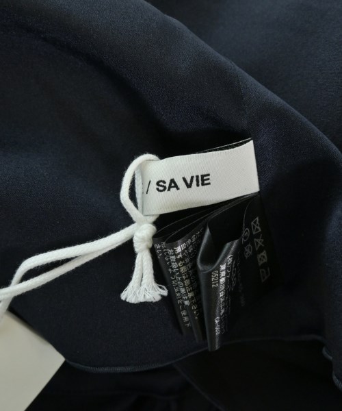 SA VILLE / SA VIE （サヴィルサヴィ）ブラウス 紺 サイズ:38(M位) レディース/2200694543083