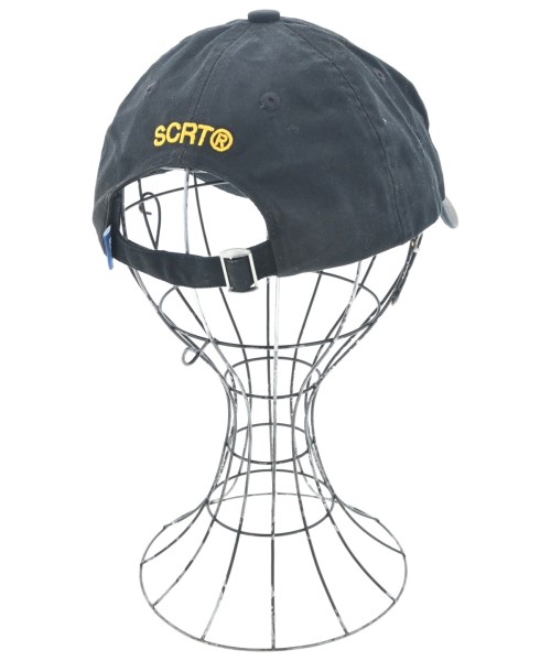 SCRT（エスシーアールティー）キャップ 黒 サイズ:- メンズ/2200661880050
