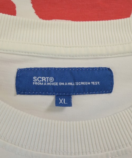 SCRT（エスシーアールティー）Tシャツ・カットソー 白 サイズ:XL メンズ/2200660984070