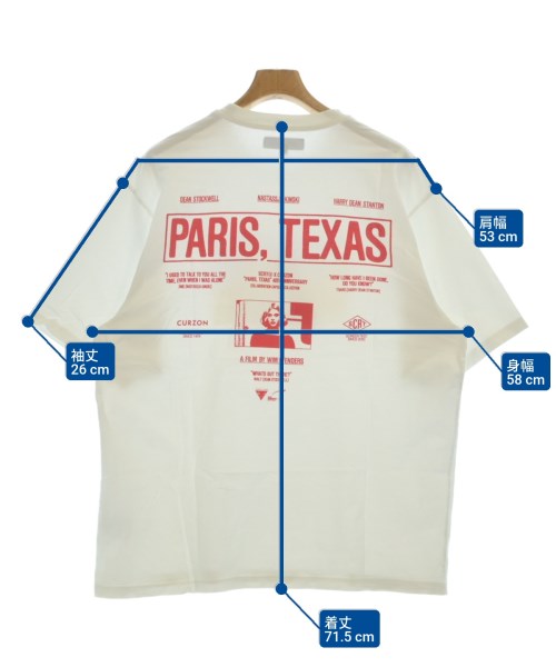 SCRT（エスシーアールティー）Tシャツ・カットソー 白 サイズ:XL メンズ/2200660984070