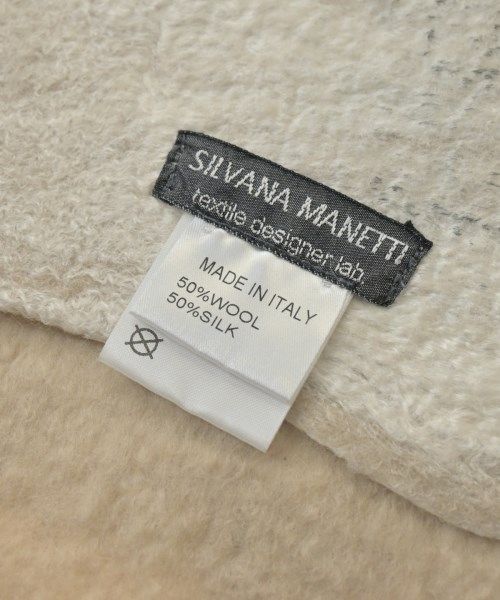 SILVANA MANETTI（シルバナマネッティ）マフラー ベージュ サイズ:- レディース/2200644819596