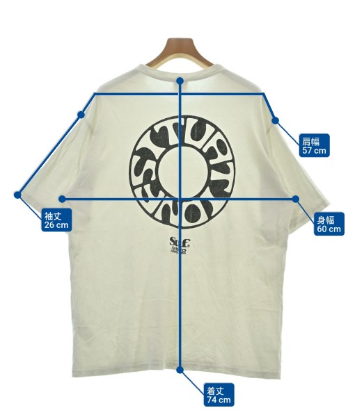 Suf（サフ）Tシャツ・カットソー 白 サイズ:M メンズ/2200627597022