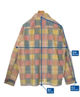 SWJP（エスダブリュージェーピー）カジュアルシャツ 紺 サイズ:L メンズ/2200636074125