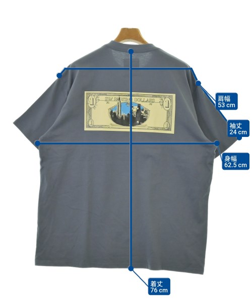 SWJP（エスダブリュージェーピー）Tシャツ・カットソー 青 サイズ:XL メンズ/2200696794179