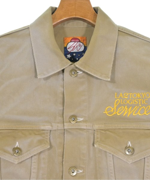 SWJP（エスダブリュージェーピー）ブルゾン ベージュ サイズ:L メンズ/2200650678019