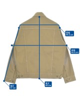 SWJP（エスダブリュージェーピー）ブルゾン ベージュ サイズ:L メンズ/2200650678019