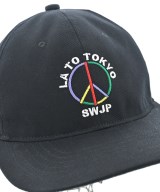 SWJP（エスダブリュージェーピー）キャップ 黒 サイズ:F メンズ/2200687520145
