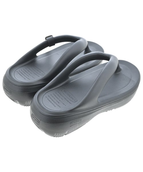 TAW&TOE（トーアンドトー）サンダル 黒 サイズ:XS(23cm位) レディース/2200688945022