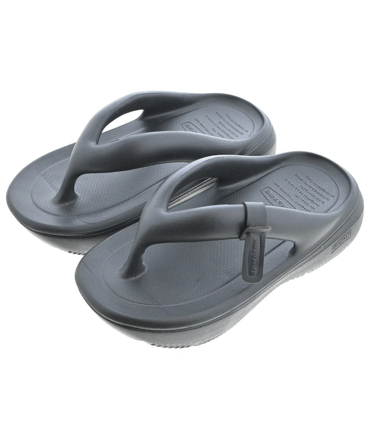 TAW&TOE（トーアンドトー）サンダル 黒 サイズ:XS(23cm位) レディース