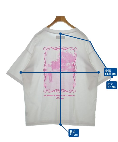 TEAM（チーム）Tシャツ・カットソー 白 サイズ:M メンズ/2200714612034