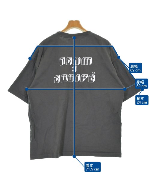 TEAM（チーム）Tシャツ・カットソー グレー サイズ:XL メンズ/2200688197117