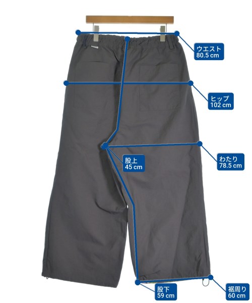 TENHALF（テンハーフ）カーゴパンツ グレー サイズ:-(M位) メンズ/2200663772070