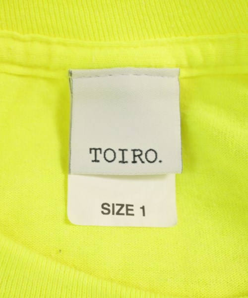 TOIRO.（トイロ）Tシャツ・カットソー 黄 サイズ:1(S位) レディース/2200699715027