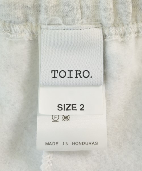 TOIRO.（トイロ）スウェットパンツ グレー サイズ:2(M位) レディース/2200699715058