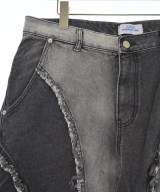 UNUSED LAB.（アンユーズドラブ）デニムパンツ グレー サイズ:L メンズ/2200626654016