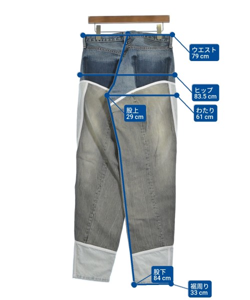 WONDER（ワンダー）デニムパンツ 青 サイズ:-(S位) メンズ/2200672861086