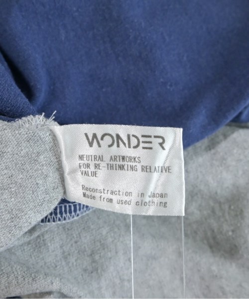 WONDER（ワンダー）Tシャツ・カットソー グレー サイズ:F メンズ/2200672861215