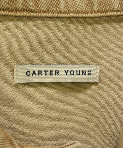 CARTER YOUNG（カーターヤング）デニムジャケット ベージュ サイズ:S メンズ/2200679187165