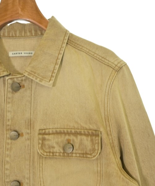 CARTER YOUNG（カーターヤング）デニムジャケット ベージュ サイズ:S メンズ/2200679187165