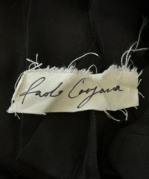 Paolo Carzana（パオロカルザーナ）その他 黒 サイズ:-(L位) レディース/2200603199141