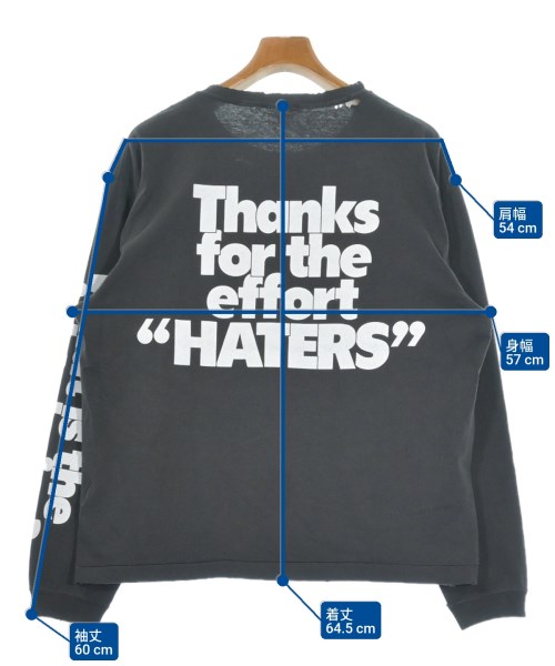 REBELLE DE LUXE（ルベルドリュクス）Tシャツ・カットソー グレー サイズ:-(L位) メンズ/2200654228036