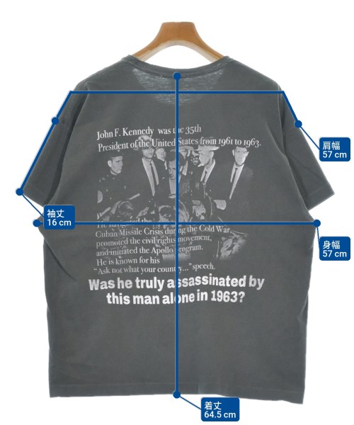 REBELLE DE LUXE（ルベルドリュクス）Tシャツ・カットソー グレー サイズ:L メンズ/2200654228050