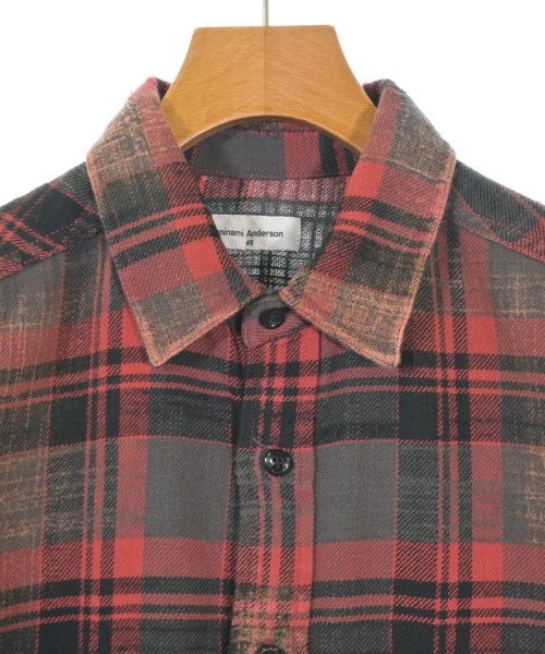 minami Anderson（ミナミアンダーソン）カジュアルシャツ 赤 サイズ:F レディース/2200661378274