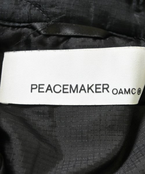 OAMC PEACEMAKER（ピースメイカーオーエーエムシー）ダウンジャケット/ダウンベスト 黒 サイズ:S メンズ/2200697761132