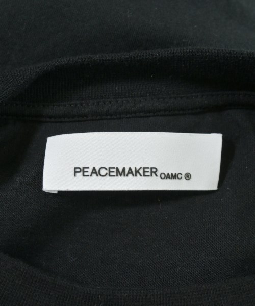 OAMC PEACEMAKER（ピースメイカーオーエーエムシー）Tシャツ・カットソー 黒 サイズ:S メンズ/2200713222036