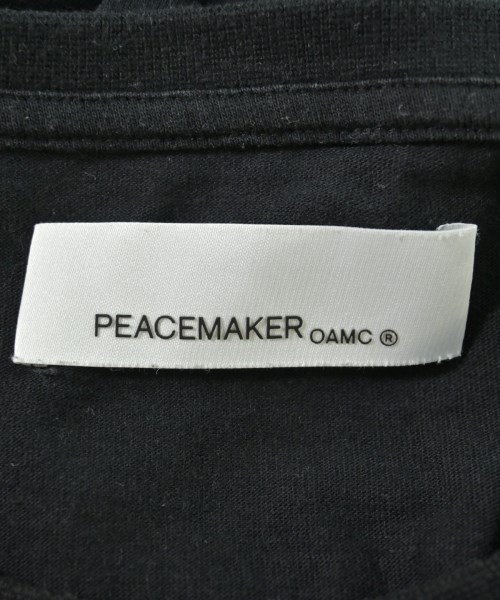 OAMC PEACEMAKER（ピースメイカーオーエーエムシー）Tシャツ・カットソー 黒 サイズ:M メンズ/2200717799022